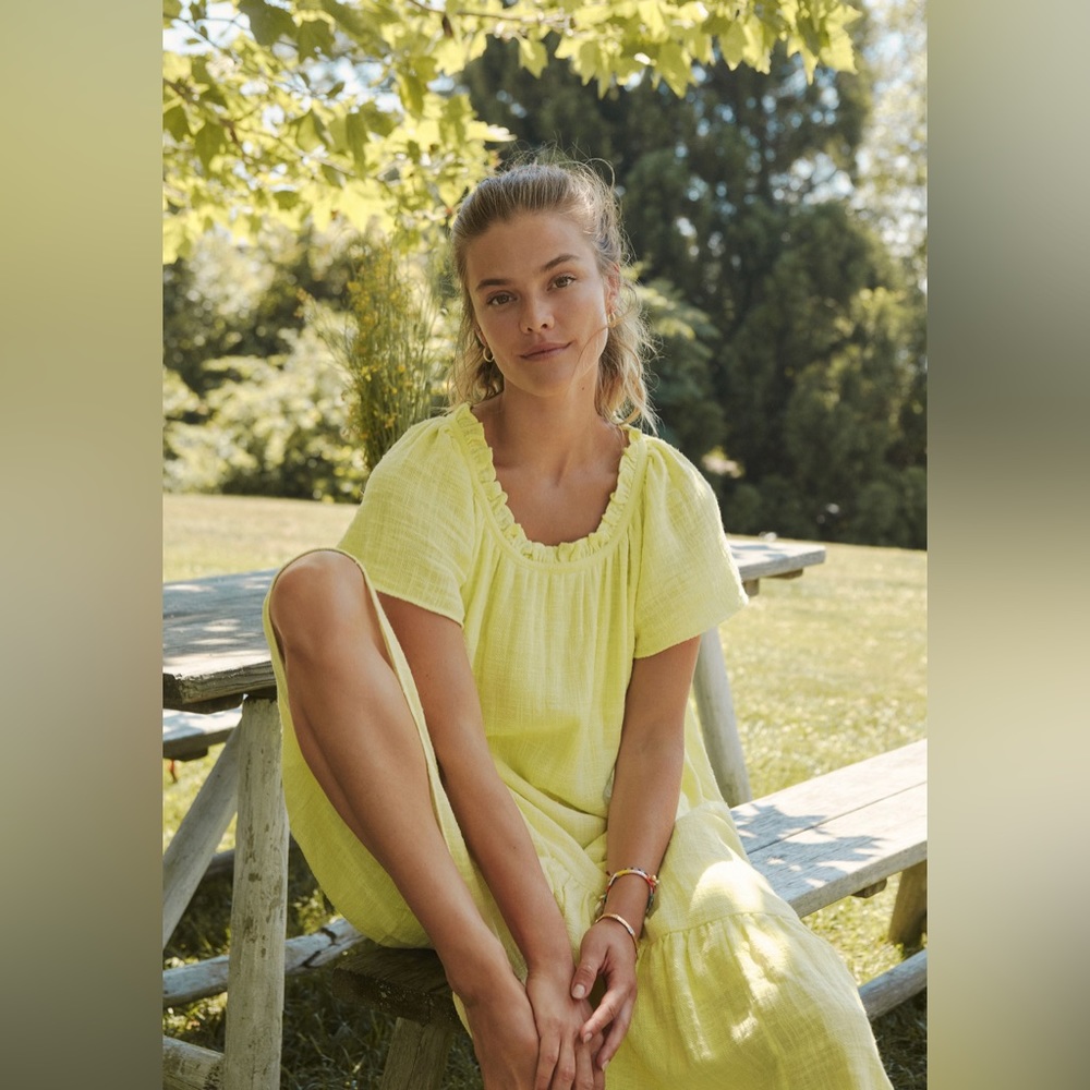 Anthropologie Maeve Selah High-Low Maxi Dress, Size L